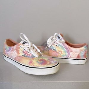 Vans Light tie-dye lace up sneakers